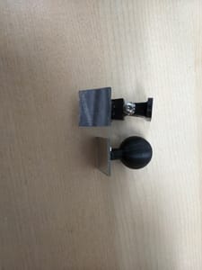 Ball-Mount Adapter on Metal Base Plate (assorted, RAM-style)