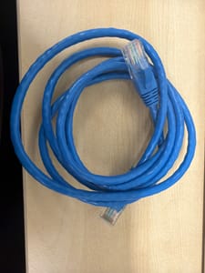Belnet Ethernet Patch Cable RJ45, Blue (~2m)