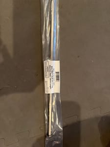 goBILDA 8mm REX Shaft with E-Clip (336mm) (2106-4008-3360)