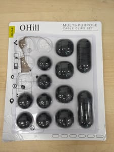 OHill Multi-Purpose Cable Clips Set (OH-16-B)