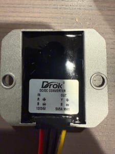 DROK DC/DC Converter 12/24V to 5V 5A