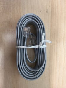 Gray RJ11/RJ12 Modular (Telephone-Style) Cable