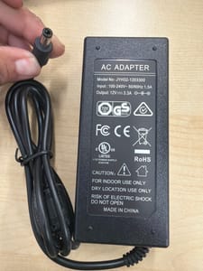 AC Adapter JYH32-1203300 (12V 3.3A, barrel jack)
