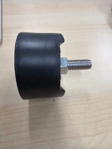 Rubber Vibration Mount Foot with Threaded Stud
