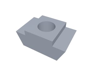 M4 T-Slot Nut, 2020 Series (6mm slot)