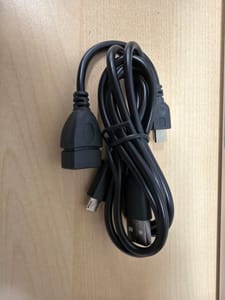 Micro-USB Cable Set — USB-A(M)→Micro-USB + Micro-USB OTG (USB-A female)