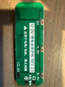 3S 12.6V Li-ion Battery Protection Board (BMS)