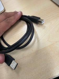 USB-A to USB-B Cable (Printer/Peripheral, Black)