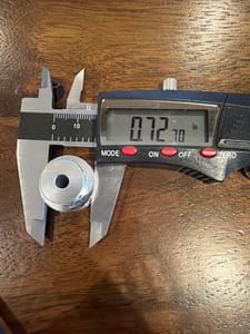 Aluminum Spacer (~0.72" OD)