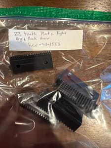 REV Robotics 22 Tooth Plastic Right Angle Rack Gear (REV-41-1503)