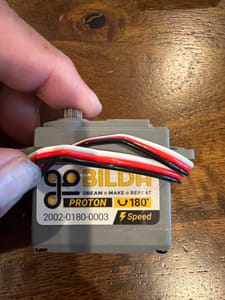goBILDA Proton 180° Speed Servo (2002-0180-0003)