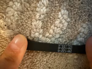 GT2 Timing Belt 2M-122-6