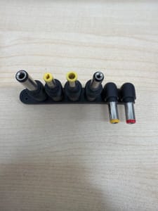 Universal DC Power Plug Adapter Tips (set of ~6)