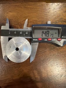 Aluminum Spool (~1.48" OD)