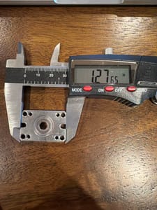 REV Robotics Bearing Block, hex bore - DAMAGED (bag labeled "bad")