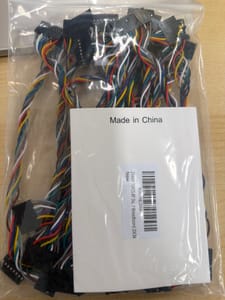 ZYAMY 8-Pin Dupont Breadboard Jumper Cable (20 cm)