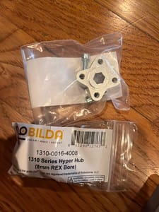 goBILDA 1310 Series Hyper Hub (8mm REX) (1310-0016-4008)