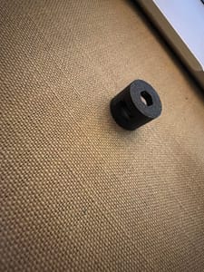 Black 3D Print - Hex-Bore Collar / Hub
