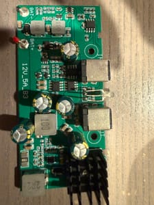 12V 5A Battery UPS Board