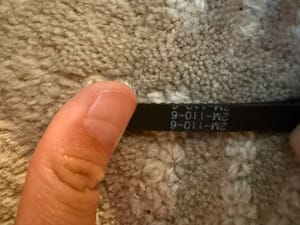 GT2 Timing Belt 2M-110-6