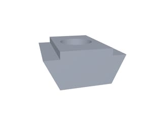 M5 Self-Aligning T-Slot Nut, 2020 Series (PETOX)