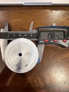 Aluminum Hub/Spool (~1.98" OD)