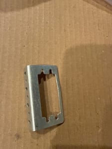 REV Robotics 15mm Metal Bent Servo Bracket V2 (REV-41-1485)
