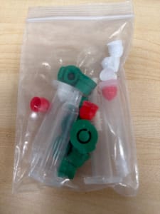 Dispensing Syringes with Pistons & Tip Caps (set)
