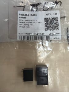 SRA-05VDC-CL Relay - General Purpose SPDT