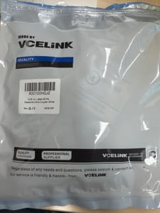 VCELiNK Keystone Inline Coupler (White, UL Listed)