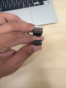USB-A to Micro-USB Cable, Black