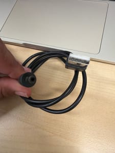 USB-A to DC Barrel Plug Power Cable (~3.5mm, ~2-3 ft)