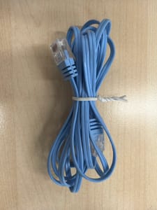 Flat Ethernet Patch Cable (Blue)