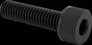 M4 x 16mm Socket Head Cap Screw, Class 12.9, Black Oxide