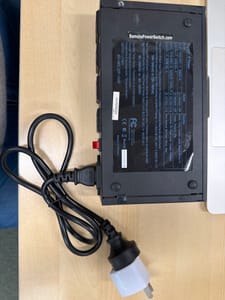 Aviosys IP Power 9258-family PDU (IEC C13 outlets, AU plug)