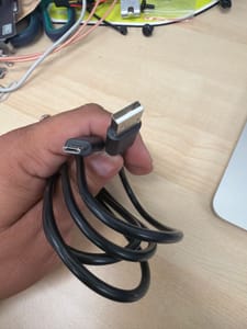 Micro USB Cable ~1m Black