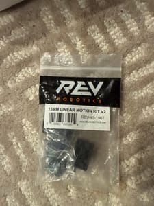 REV Robotics 15mm Linear Motion Kit V2 (REV-45-1507)