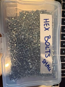 Hex Bolts - Small (Loose Assortment)