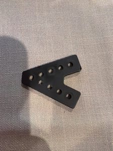 REV Robotics 15mm Plastic 45 Degree Bracket (REV-41-1307)