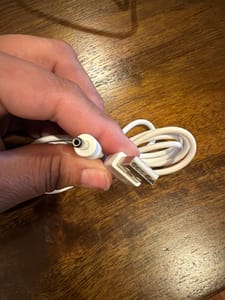 USB-A to DC Barrel Jack Cable