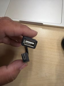 Micro-USB (M) to USB-A (F) OTG Adapter Cable