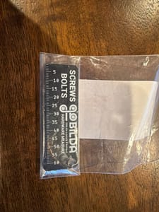 goBILDA Hardware Measure