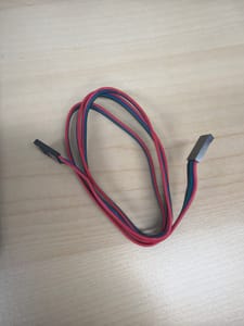 3-Pin Dupont Extension Cable (female-female, red/blue/red, ~2 ft)