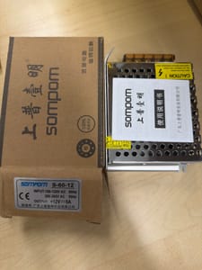 Sompom S-60-12 Open-Frame Switching Power Supply (12V 5A / 60W)
