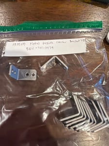 REV Robotics 15mm Metal Inside Corner Bracket V2 (REV-41-1479)