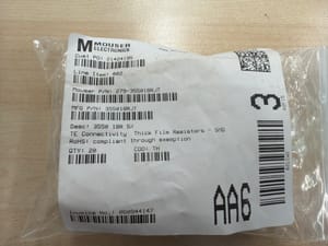 355018RJT Thick Film Resistor 18Ω 5% 3550