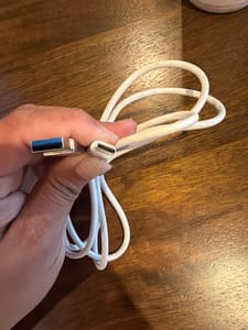 USB-A 3.0 to USB-C Cable (White)
