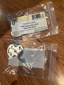 goBILDA 1309 Series Sonic Hub (5mm Hex) (1309-0016-2005)