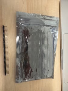2.54mm Single-Row Male Pin Header Strips, 40-Pin (bulk bag)