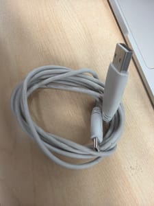 Mini USB Cable ~1.5m Gray